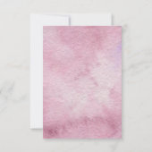 可愛いベビークマ赤ちゃんシャワーパーティの招待状 招待状 (裏面)