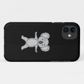 可愛いベビーコアラ立ち上がりスマイル Case-Mate iPhoneケース (裏面(横))