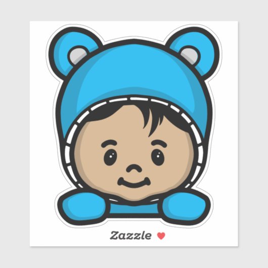 可愛いベビーシール シール (シート)