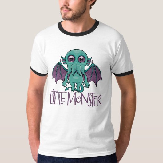 可愛いベビーチュルフリトルモンスター Tシャツ (正面)