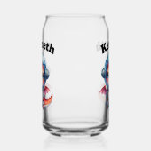 可愛いベビードラゴン宇宙ヘルメット!🐉✨ ガラス缶 (右)