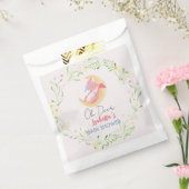 可愛いベビードラゴン恐竜ワイルドフラワーベイビーシャワー フェイバーバッグ (封をした状態)