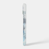 可愛いベビードラゴン素晴らしカラー。 iPhone 15ケース (左側面)