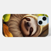 可愛いベビーナマケモノ「安静ゆったり甘い夢」 Case-Mate iPhoneケース (裏面 (横))