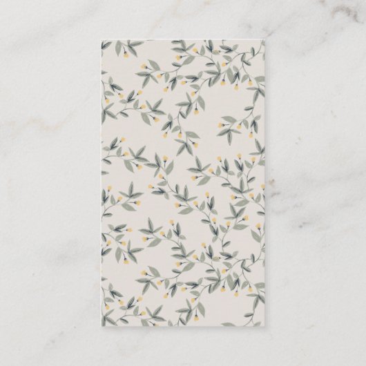 可愛いベビーヒッポ葉おむつラッフルベビーシャワー エンクロージャーカード (裏面)