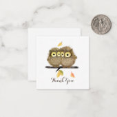 可愛いベビーフイルズサンキューノートカード ノートカード (正面/裏面インサイチュ)