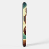 可愛いベビーフクロウ夜の月 iPhoneケース (右側面)