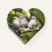 可愛いベビーブシュティートソングバーズザナシ ノートブック (正面)