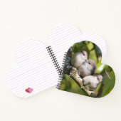 可愛いベビーブシュティートソングバーズザナシ ノートブック (内部)