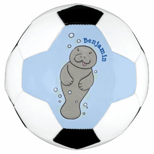 可愛いベビーマナーバブルイラストレーション サッカーボール