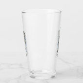 可愛いベビーマナーバブルイラストレーション タンブラーグラス (左)