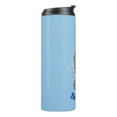 可愛いベビーマナーバブルイラストレーション タンブラー (回転左)