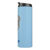 可愛いベビーマナーバブルイラストレーション タンブラー (回転右)