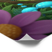 可愛いベビーモンスター ポスター (角)