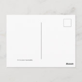 可愛いベビーロバの群れ ポストカード (裏面)