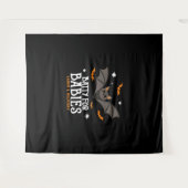 可愛いベビー労務ナースHal タペストリー (正面(横))