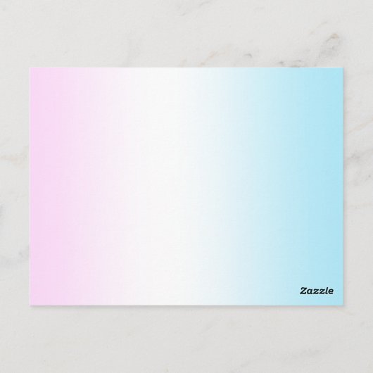 可愛いベビー恐竜トラクタートラック誕生日キッド名 ポストカード (裏面)