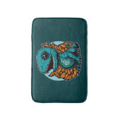 可愛いベビー恐竜 バスマット (正面縦)