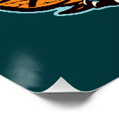 可愛いベビー恐竜 ポスター (コーナー)