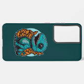 可愛いベビー恐竜 SAMSUNG GALAXYケース (左側面)