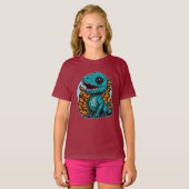 可愛いベビー恐竜 Tシャツ (正面フル)