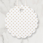 可愛いベビー象に水を振感謝していりかける フェイバータグ (裏面)