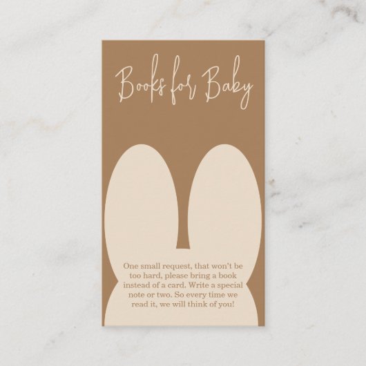 可愛いベビー エンクロージャーカード (正面)