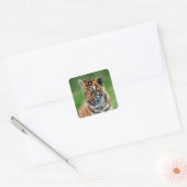 可愛いベビー スクエアシール (封筒)