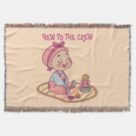 可愛いベビー スローブランケット