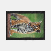 可愛いベビー フリースブランケット (正面(横))