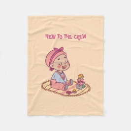 可愛いベビー フリースブランケット