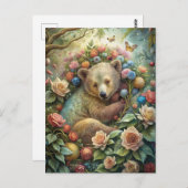 可愛いベビー ポストカード (正面/裏面)