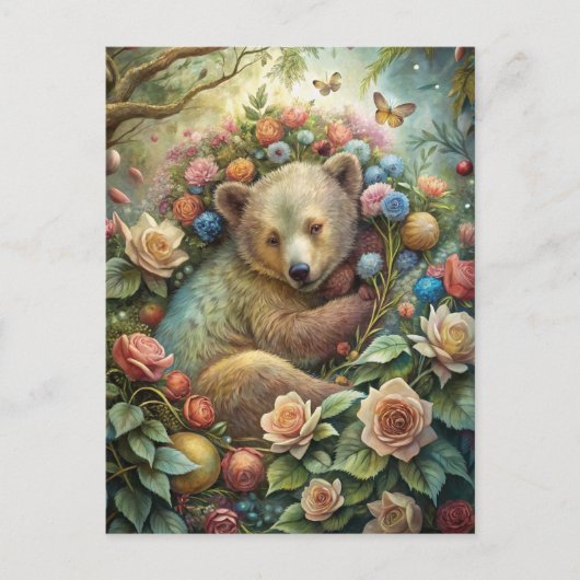 可愛いベビー ポストカード (正面)