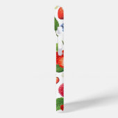 可愛いベリーコラージュの電話ケース – イチゴ，黒 Case-Mate iPhoneケース (裏面 / 左)