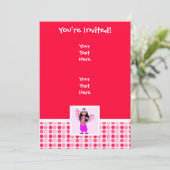 可愛いベリーダンサー 招待状 (スタンド正面)