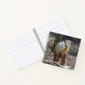 可愛いベージュ恐竜スクエアノート ノートブック (内部)