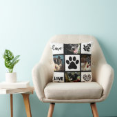可愛いペットの飼い主が自分の動物愛好家を作る クッション (椅子)