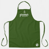 可愛いペットトリマー超個性的 エプロン (正面)