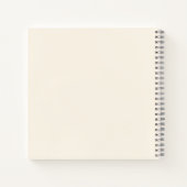 可愛いペットラバーデザイン LinaPawStudio ノートブック (裏面)