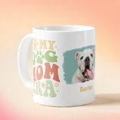 可愛いペット母ドッゴ母の日 コーヒーマグカップ