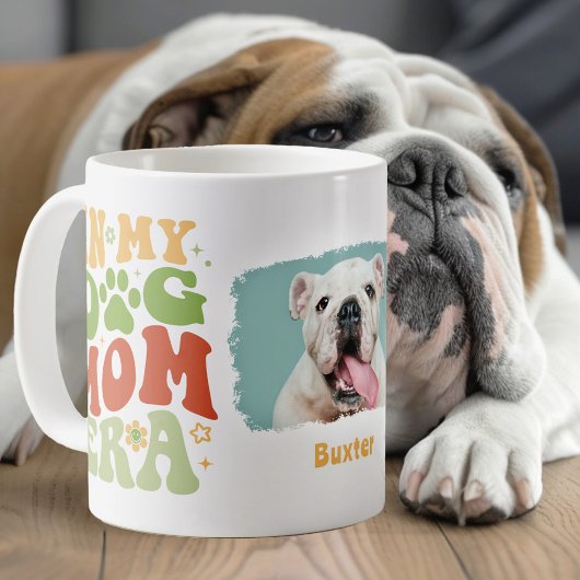 可愛いペット母ドッゴ母の日 コーヒーマグカップ