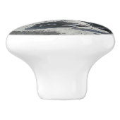 可愛いペンギンビーチセラミックプル セラミックノブ (側面)