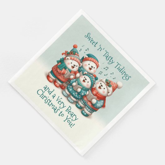 可愛いホッキョクグマの歌は非常に早いクリスマスを持っている！ (コーナー)