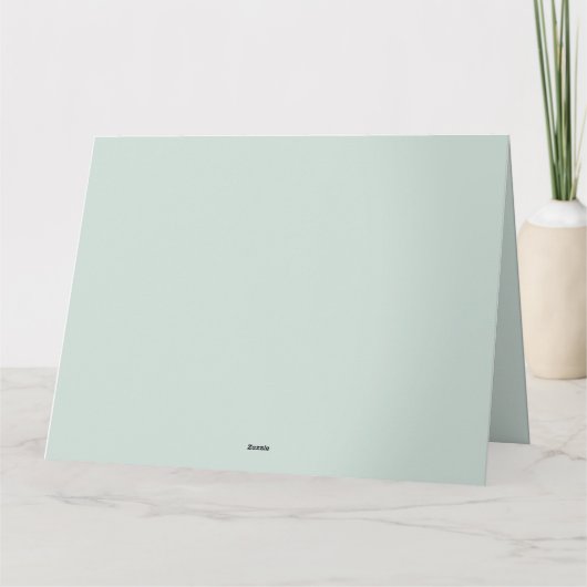 可愛いホッキョクグマの歌は非常に早いクリスマスを持っている! カード (裏面)