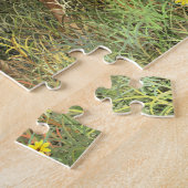 可愛いホワイテールディアツイン ジグソーパズル (側面)