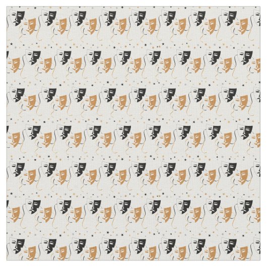 可愛いホームシアターの映画のマスクパターン素材 ファブリック (クローズアップ)