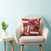 可愛いホームシアター映画の夜の装飾 クッション (椅子)