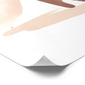 可愛いボヘミアンテント&自然シーンウォールアートfor Kid ポスター (角)