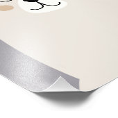 可愛いボホベア子供部屋デコールアートポスター フォトプリント            (角)