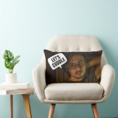 可愛いボーイフレンドは枕を抱き締める ランバークッション (椅子)